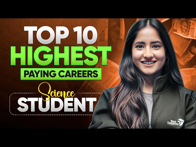 Top 10 Highest Paying Career Options & High Salary Courses For Science Students | Tapur Ma'am