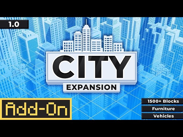 City Expansion Add-On | NUEVO ADDON PARA MINECRAFT BEDROCK 1.21+ 2026 MARKETPLACE NEW.