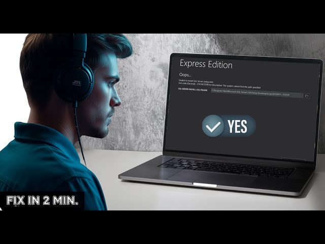 Fix SQL Server 2022 Express Install Error -2147467259 in 2 Minutes 🔧