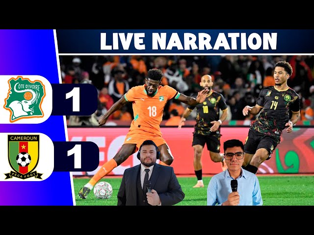 🔴Live: Ivory Coast vs Cameroon⚽Africa Cup of Nations Commentary Score Video Simulation Gam