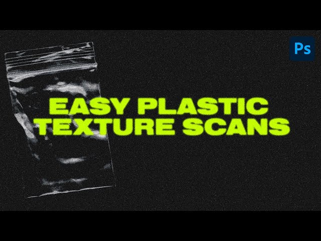How to Scan in your own Plastic Textures [Easy!]
