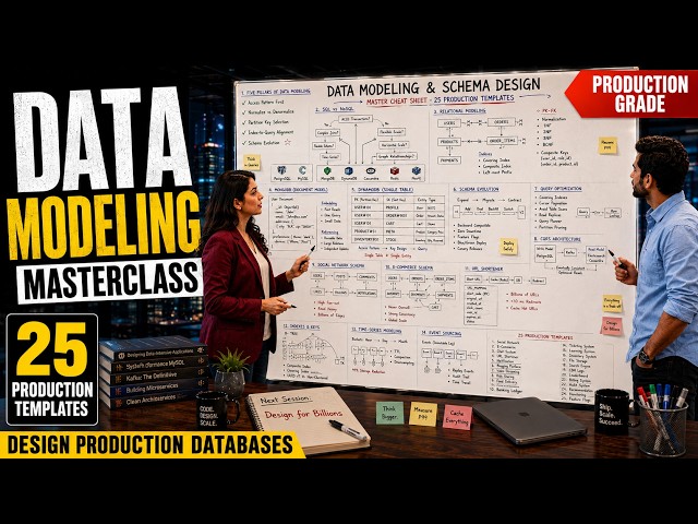 Data Modeling & Schema Design | Complete Data Modeling Masterclass for Software Engineers