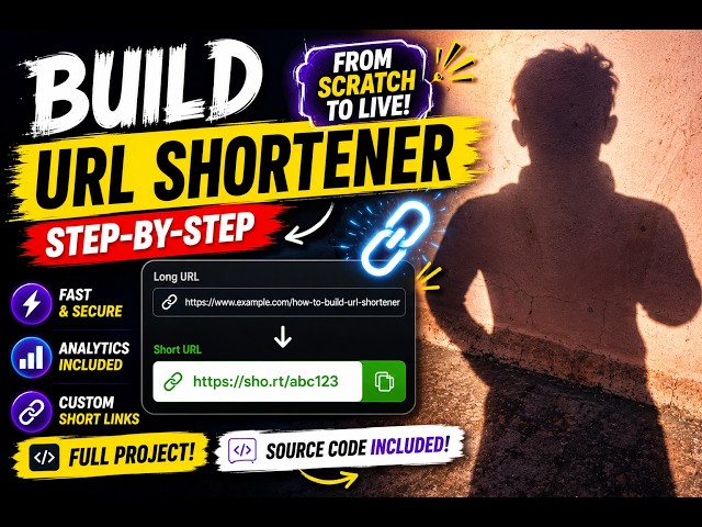 Build Your Own URL Shortener (Bitly Clone) | Spring Boot Microservices