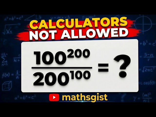 The Problem 99% Get Wrong | Math Olympiad Question |  Power Division Problem...