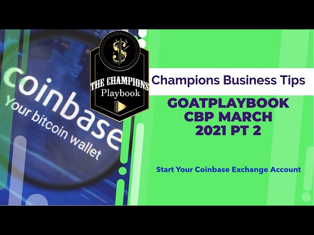 CBT Coinbase Exchange (Champions Business Tips) PT 2 How to Open a CoinBase Exchange account