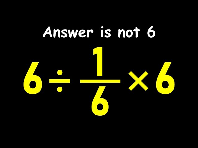 Try Solving This Tricky Math Expression!