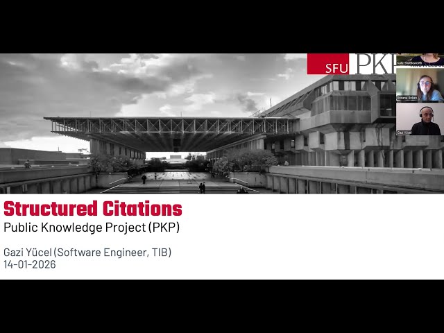 Structured Citations in OJS 3.6