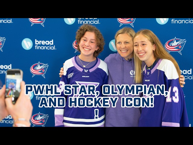 Olympian, PWHL Star and Hockey Icon, Kendall Coyne Schofield Joined Us For A Day At The Rink!