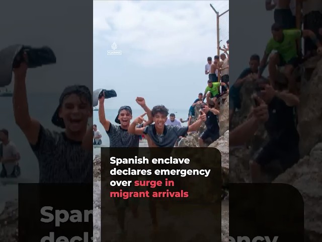 Spain's Ceuta declares emergency over surge in migrant arrivals | AJ Shorts
