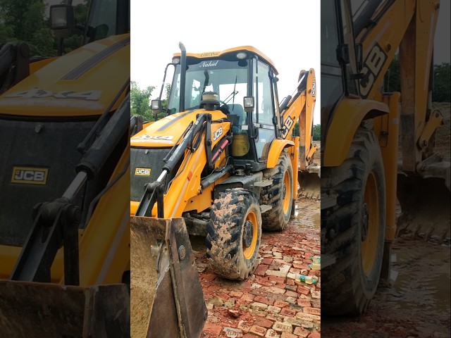 JCB Tyre ke Andar Gir Gayi Bottle – Dekho Kya Hua! Jcb video | big jcb video#shorts #experiment #jcb