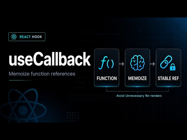 React useCallback Hook Explained in Telugu | Memoized Functions, Dependencies & Re-renders