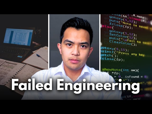 How to Handle Failure as an Engineering Student