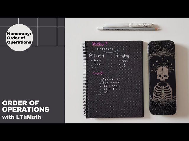 Order of Operations | Numeracy | LThMath