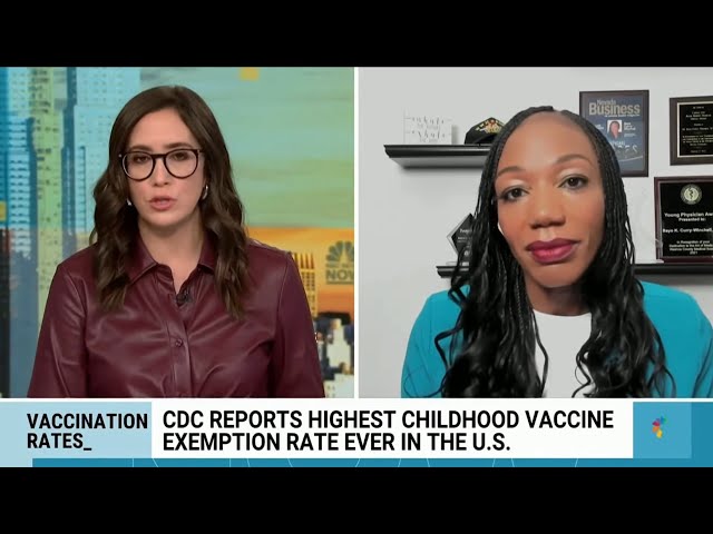 Dr. Curry-Winchell on NBC News: Low Vaccine Rates