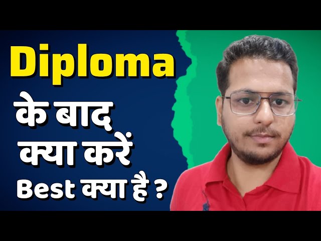 What after Diploma Engineering (Polytechnic) 2025