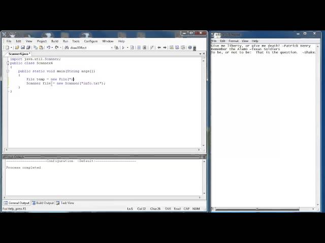 Scanner Class 3 Part 1: Reading Text Files (Java)