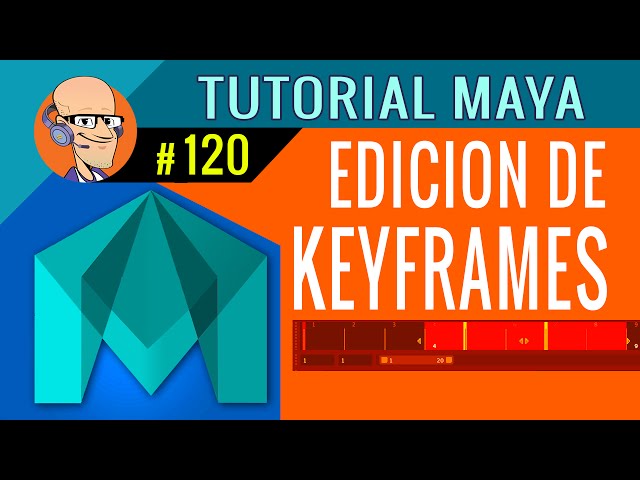 Keyframes / Claves / Llaves ¿Cómo editar Animación 3D en Timeline? Tutorial Maya #120 (en español)