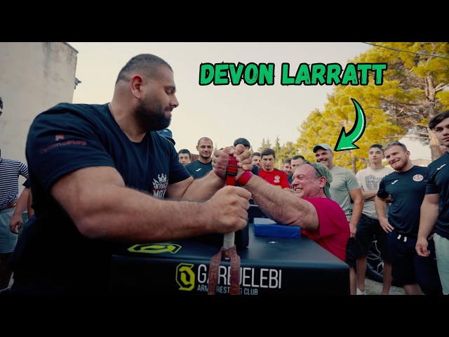 Levan Saginashvili Brought Devon Larratt to His Hometown... And This Happened