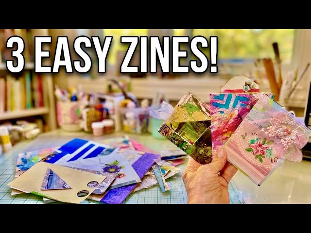 3 Easy Pocket Zines Anyone Can Make from Paper Scraps
