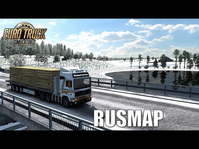 EURO TRUCK SIMULATOR 2 - Tutorial: How to Install RusMap 2.52