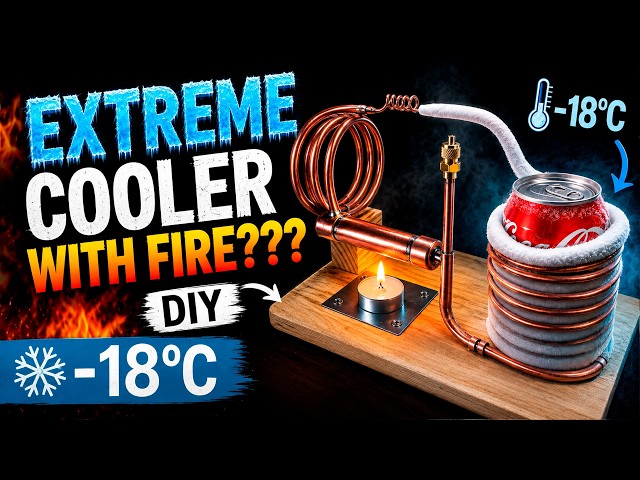 ❄️ The Strangest Refrigerator in the World Runs on Fire 🔥