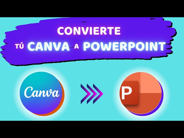 How to Convert a Canva Presentation to PowerPoint