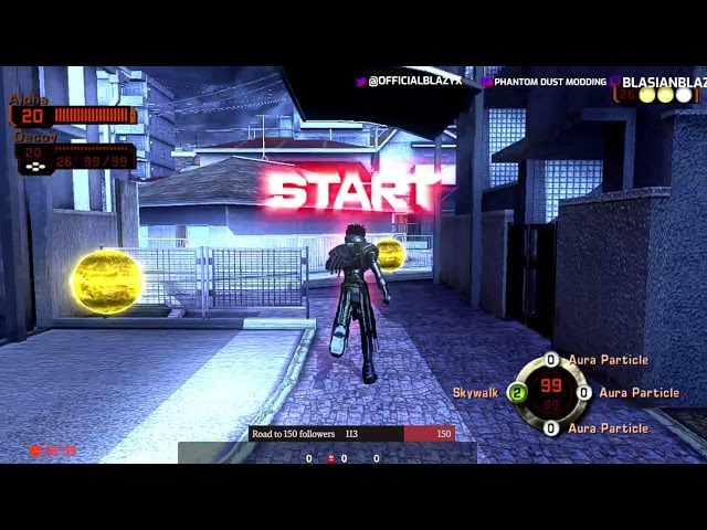 Phantom Dust - Cart wheeler technique Part 1 (City)