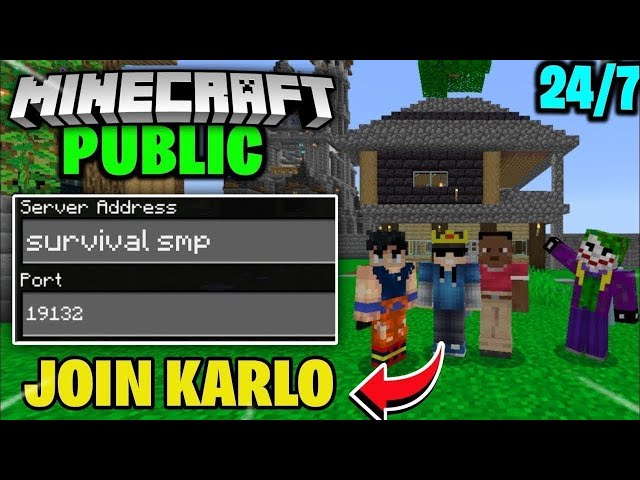🔴 Live  Public Smp  Free to Join