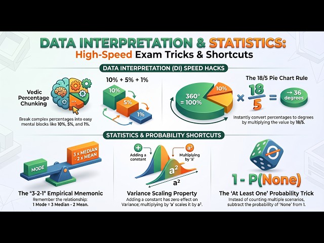 Data Interpretation and Statistics Preparation Guide- Math Tricks Boost Your Score