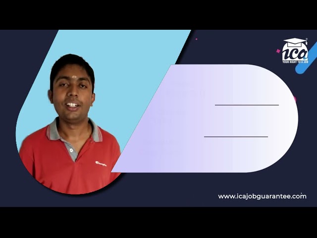 Hear How Tally Course Transformed  Karthik R 's Career | ICA Edu Skills Palakkad