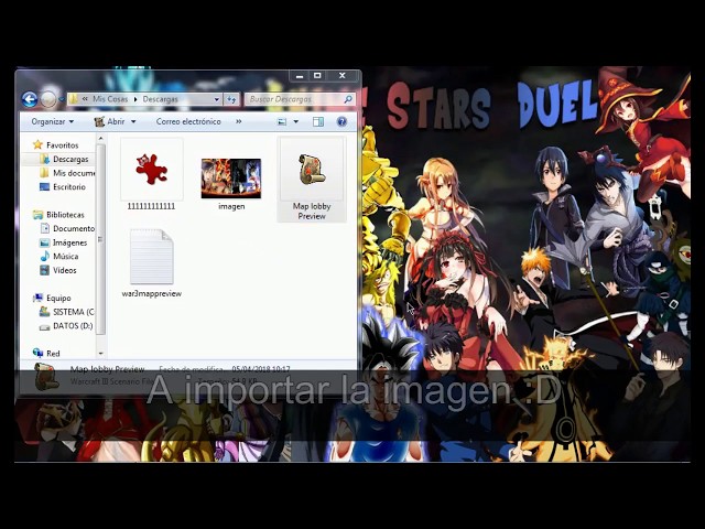 Como Poner una imagen en el lobby de un mapa Warcraft 3
