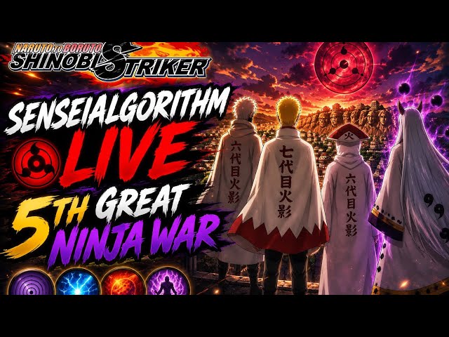 🌍NARUTO To BORUTO 5TH Great Ninja War