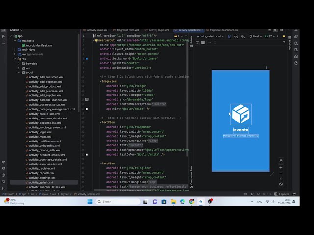 Built Invento — a complete Android business management app, solo. 🚀