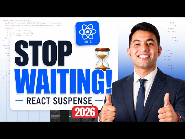 React Can Show UI Before Your Data Arrives! 🤯 How Suspense & Lazy  Actually Works