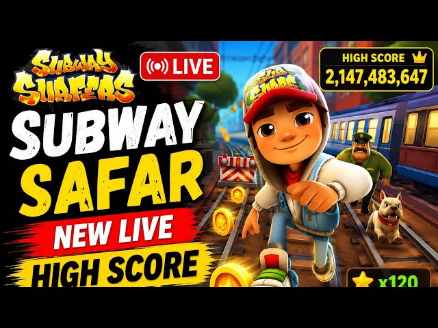 Subway Surfers LIVE 😱 Can We Reach a New High Score?