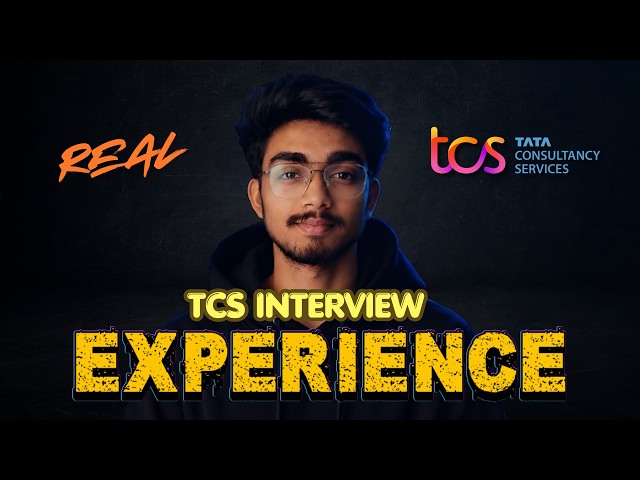 Honest TCS Interview Experience | The Mistake I Made (And Still Got Selected)