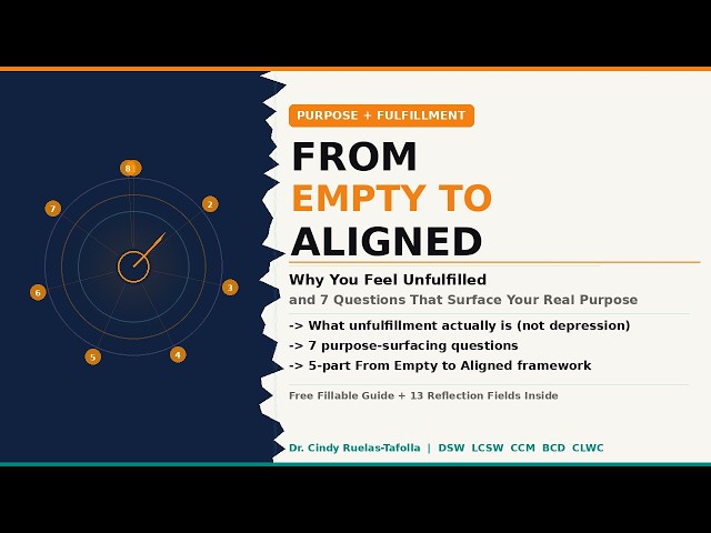From Empty to Aligned-Why You Feel Unfulfilled and 7 Questions To Help#findyourpurpose
