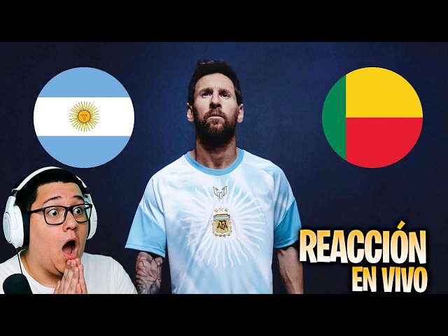 Argentina Vs Benin | Partido de Despedida Messi 2026 | Reacción en vivo