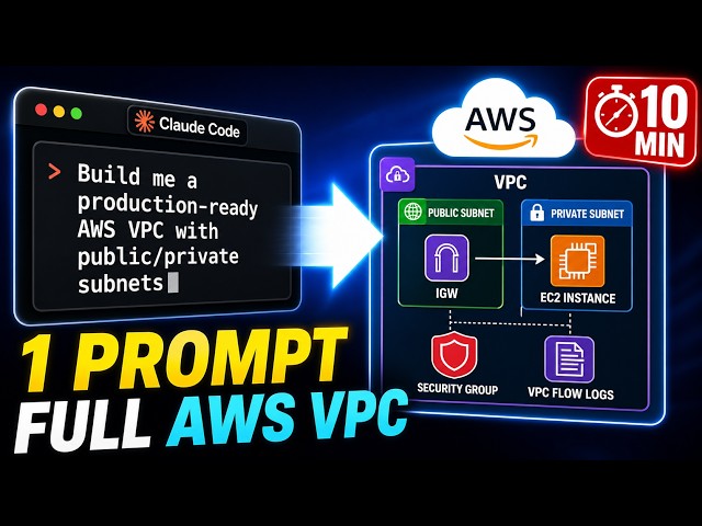 Claude Code for DevOps:  Build a Full AWS VPC in 10 minutes