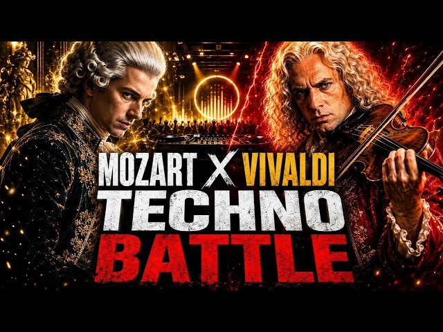 Mozart x Vivaldi Techno Battle | Classical Techno Study Mix 2026