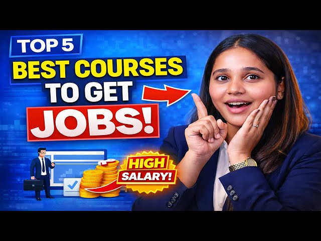 Top 5 Computer Courses to Get Jobs in 2026 | Best Job-Oriented Courses for High Salary