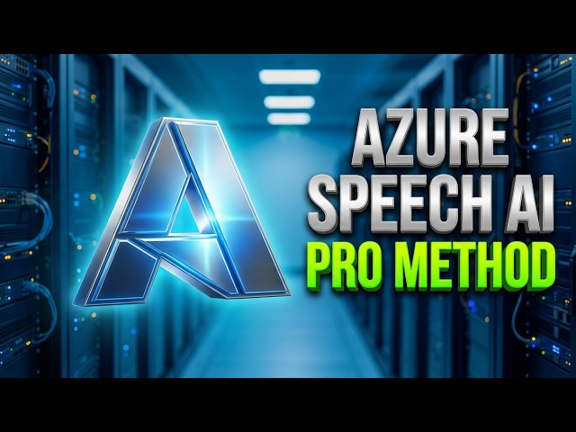 Azure Speech AI Transcribe, Synthesize, & Translate Like a Pro
