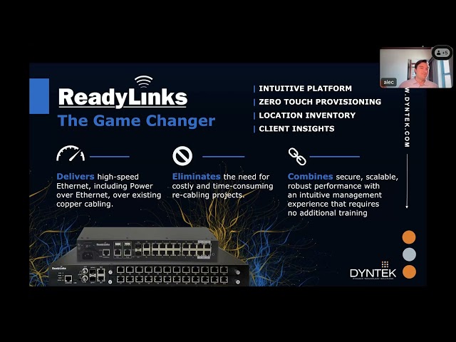 Reimagine Networking Eliminate Re-cabling with ReadyLinks