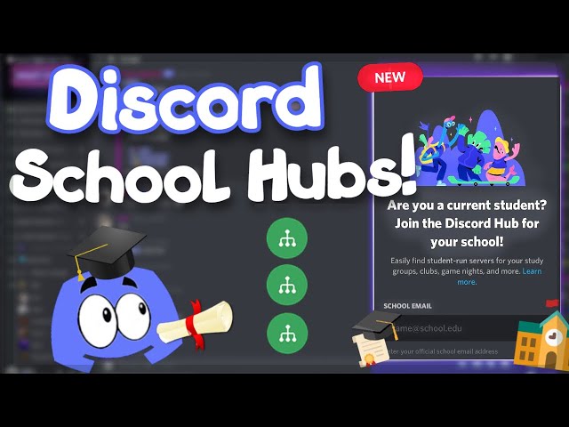 New Discord School Hub Feature! EVERYTHING about Discord School Hubs and How To Create/Join Hubs!