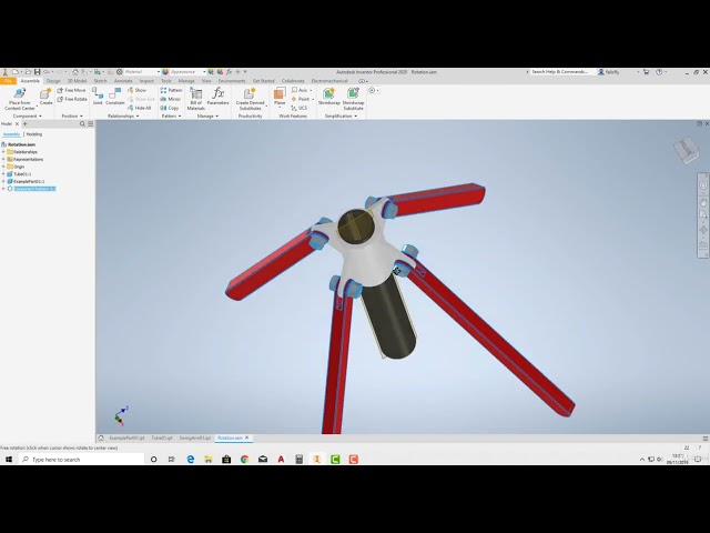32  Continuing with Mechanical Assemblies | AutoDesk Inventor Complete Learning Tutorials