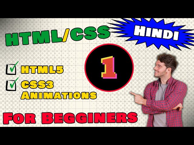 Introduction to Html Css | HTML & CSS Crash Course - Tutorial #1
