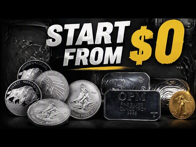 Here's How I'd Stack Silver & Gold With $0 to Start in 2026