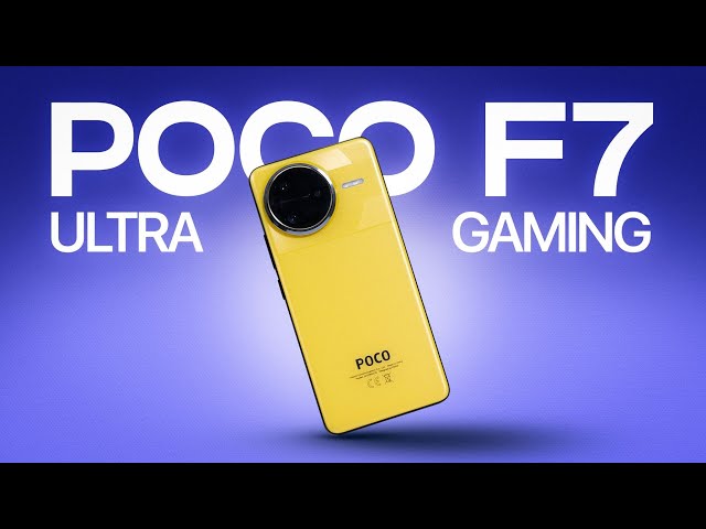 Poco F7 Ultra vs Samsung Galaxy S25 Ultra: Gaming!