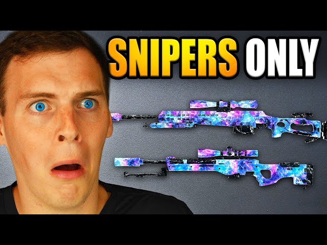 The Ultimate SNIPERS *ONLY* Challenge in Warzone Almost Broke Me