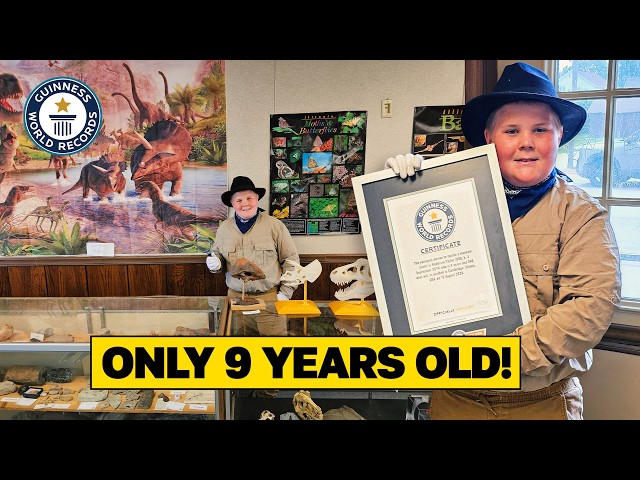 Youngest Person to Curate a Museum! | Guinness World Records